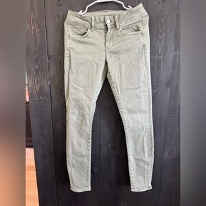 G-Star Women's Light Olive Skinny Jeans